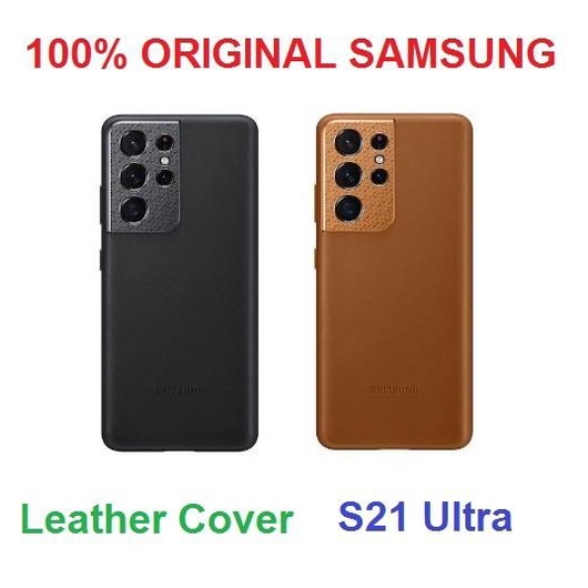 Samsung Leather Cover Galaxy S21 Ultra Case S21 Ultra Original