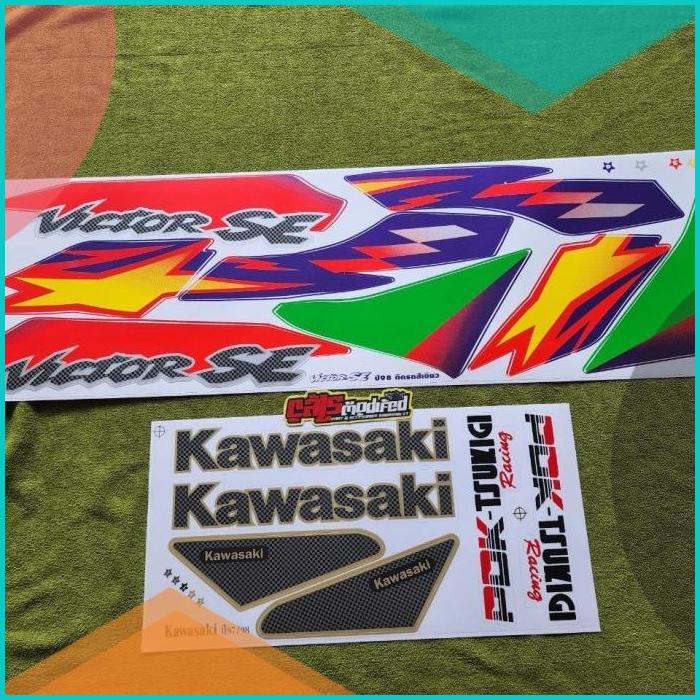 STRIPING VICTOR SE 98 PDK TSUKIGI BAHAN KODAK PAPPER THAILAND 16novz3