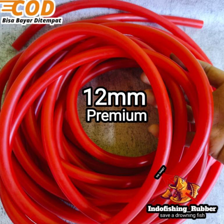 Termurah Karet Spearfishing Speargun 12Mm Merah Karet Panah Ikan Hanya Karet Cod