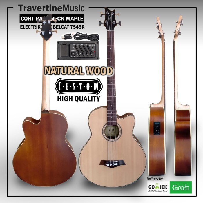 Gitar Bass Akustik Elektrik CORT CUTWAY High Quality custom ffstk790