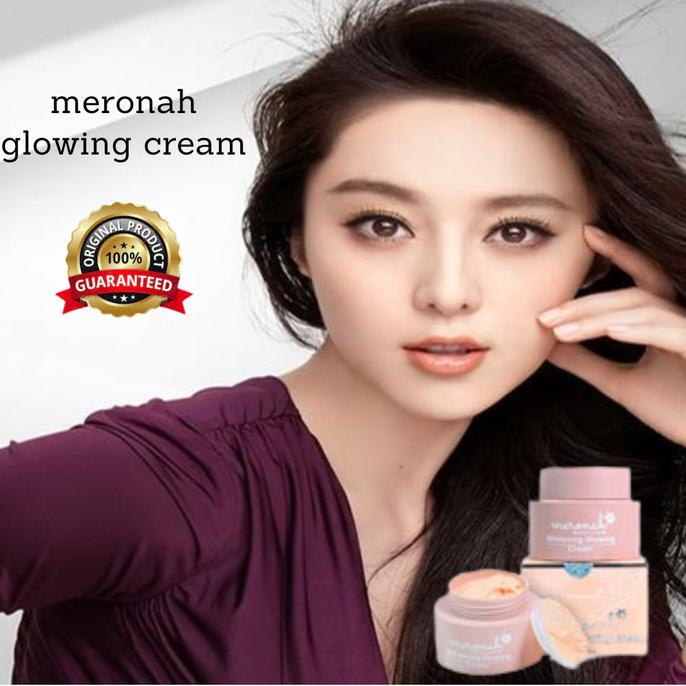 meronah Meronah whitening glowing cream 2in1 ori promo Merona skincare