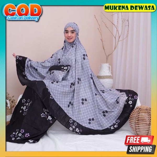 Rukon Kekinian Rukuh Bahan Adem Rukuj Mukens Mulena Remaja Mukenaa Ibadah Sholat Rukuh Modern Mulena