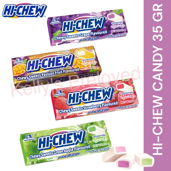 

Morinaga Hi-Chew Candy 35 Gr Permen Chewy Hi Chew Hichew