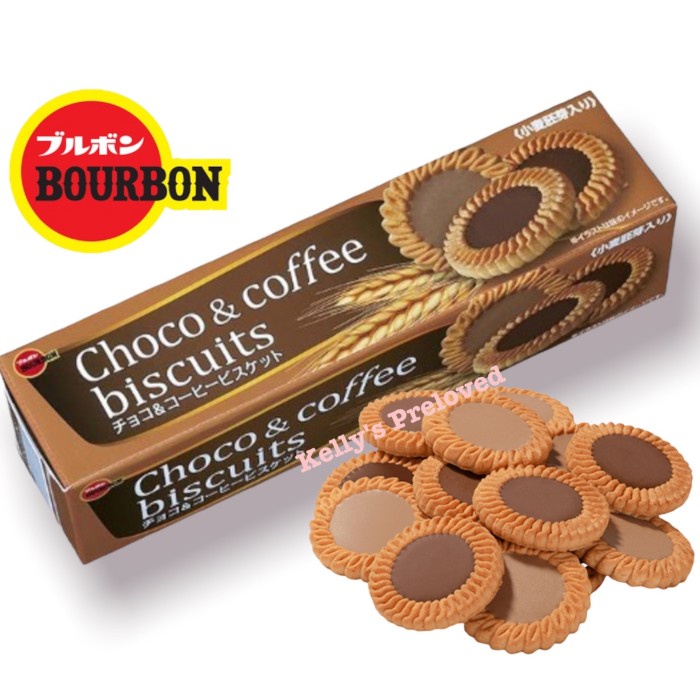 

Bourbon Choco & Coffee Biscuit Product Of Japan