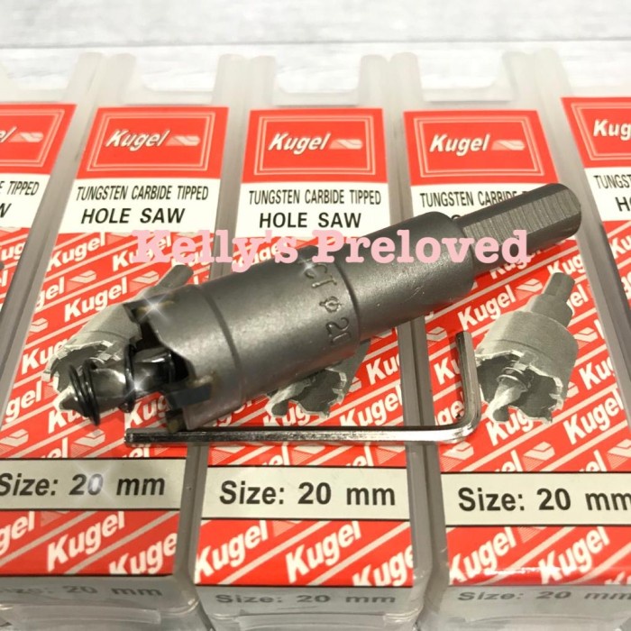 

Kugel Hole Saw Tct 20Mm - Mata Bor Stainless Original !!!