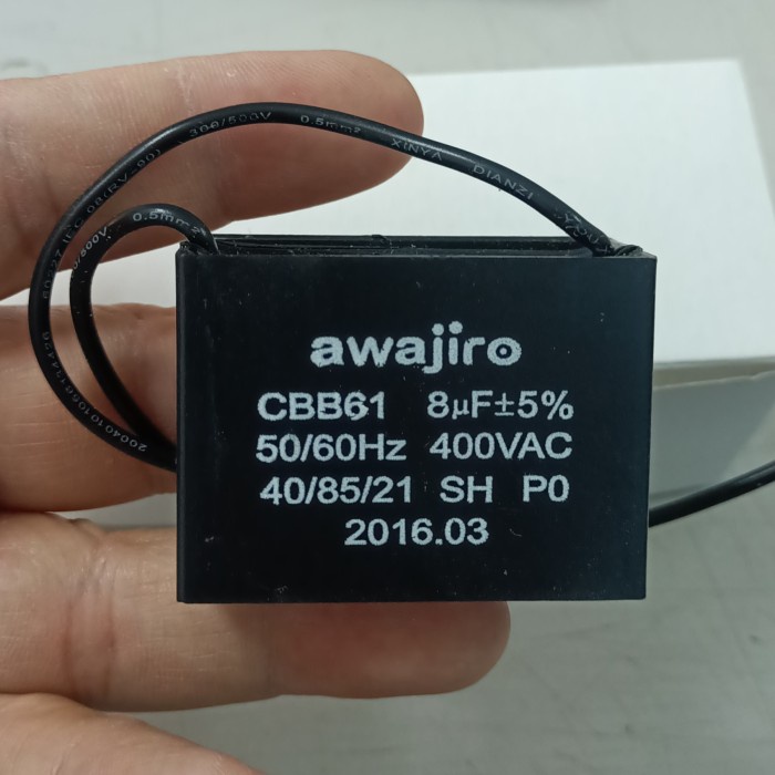 ------] Sparepart Pompa Air AWAJIRO Kapasitor 8 MF