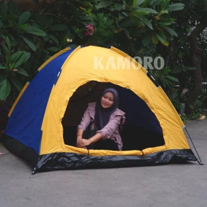 Tenda Camping Hyu Pe 460 Kap 4 - 5 Orang Jayan_Store