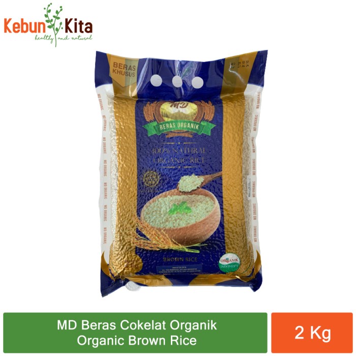 

Md Organic Brown Rice - Organik 2 Kg