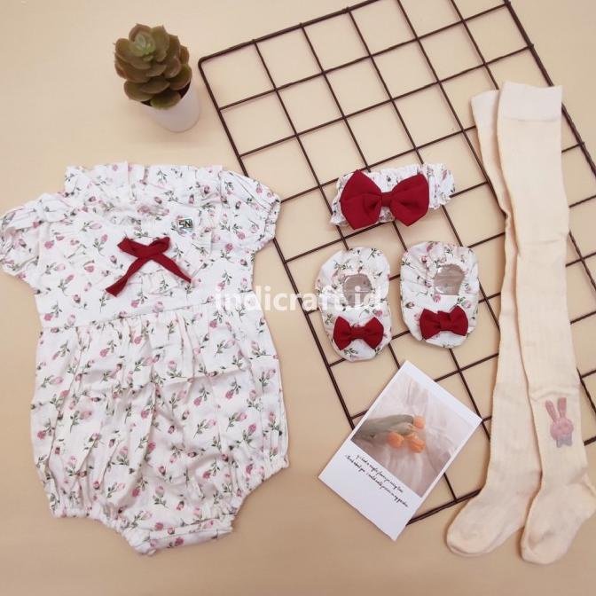 COD HAMPERS BAYI PEREMPUAN NEWBORN 0 - 6 BULAN / KADO LAHIRAN DRESS BAYI