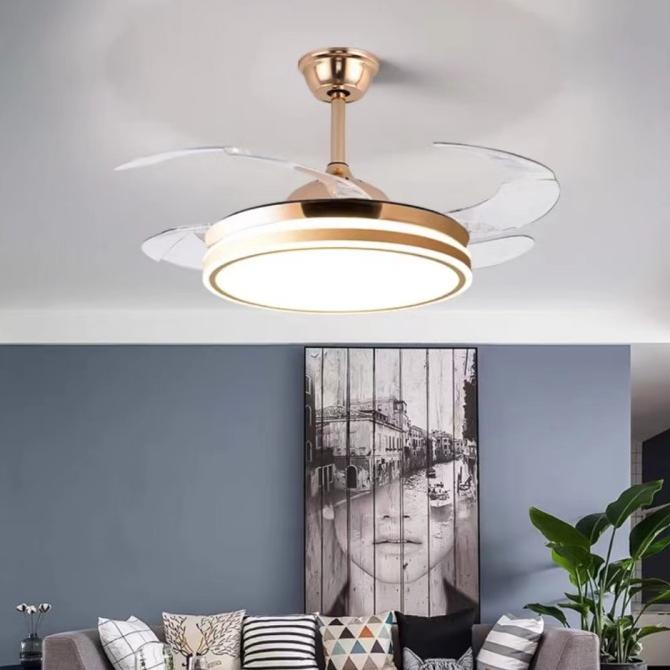 Lampu Gantung Kipas Modern Minimalis