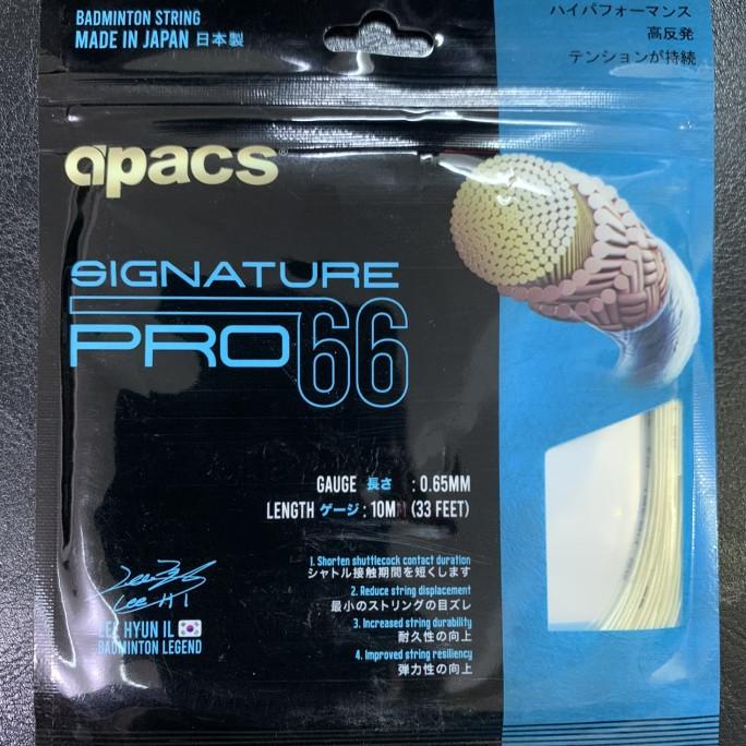 Senar Raket Badminton Apacs Signature Pro 66 / Pro66 Japan Original Berkualitas