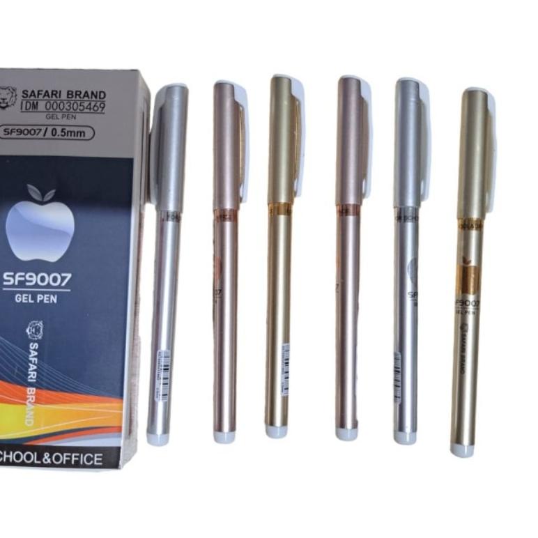 

(12 pcs SF9007) Ipen X metalic Bulpen pulpen bolpoin ballpoin ballpoint baloin gel gell jel pen 0.5mm