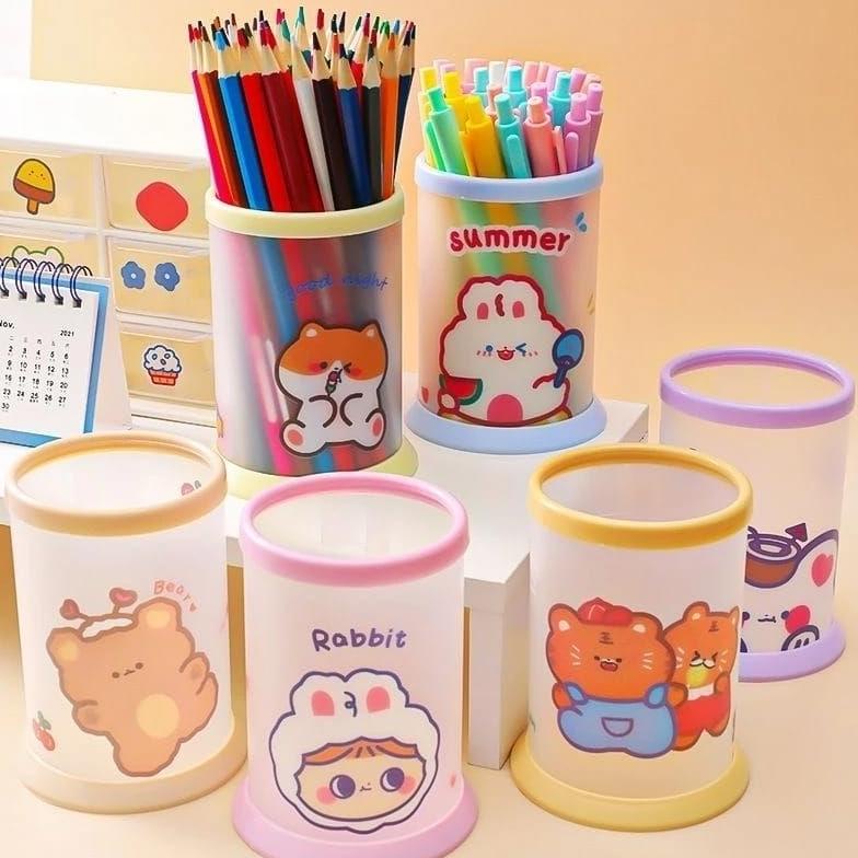 

Pen Holder Tempat Pensil Pulpen Karakter Lucu