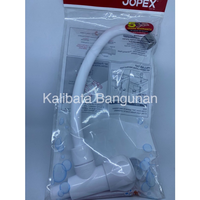 Kran Angsa Tembok/Keran Air Leher Angsa Jopex Dinding Wastafel