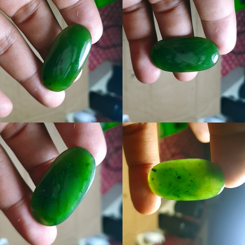 BATU GIOK SUPER KERISTAL HIJAU NATURAL ORIGINAL ACEH HQ NO158