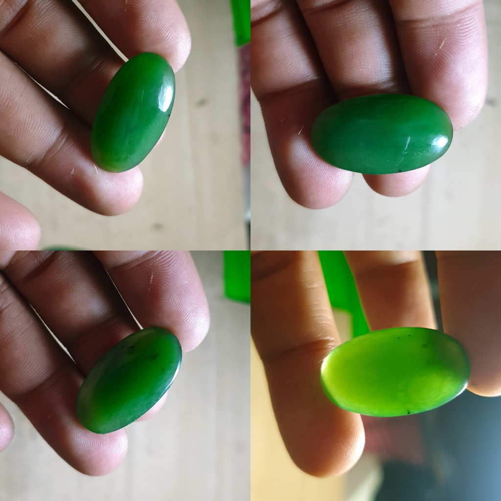 BATU GIOK SUPER KERISTAL HIJAU NATURAL ORIGINAL ACEH HQ ITEM KOLEKTOR NO168