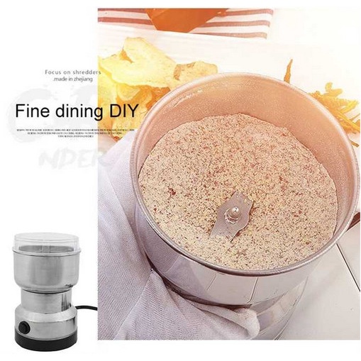 

Grinder Penggiling Penghalus Biji Kopi Lada Kacang Electric Serbaguna