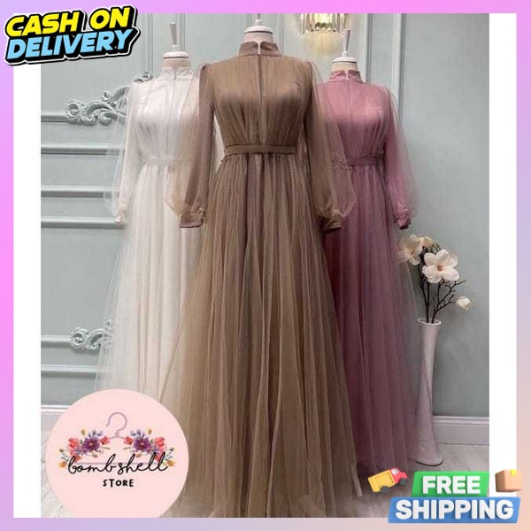 Jubah Gamis Lengan Pnjng Juba Dris Ukuran S M L Lx Xxl Xxxl Deres Remaja Elegan Bj Dreas Branded Bah