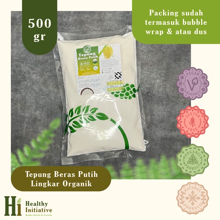 

Tepung Putih Lingkar Organik 500Gr