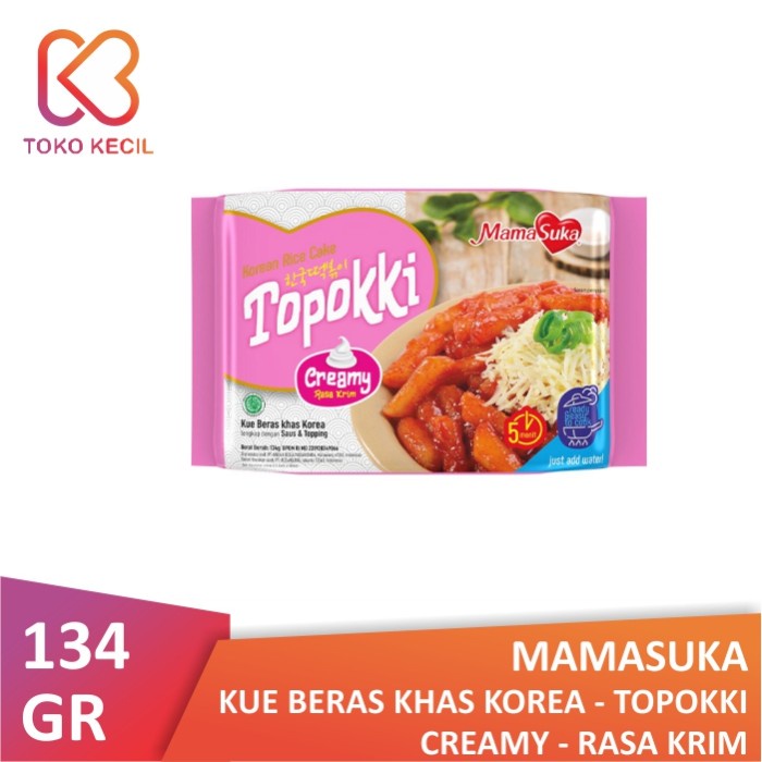 

Mam Topokki Creamy 134 Gr - Kue Khas Korea