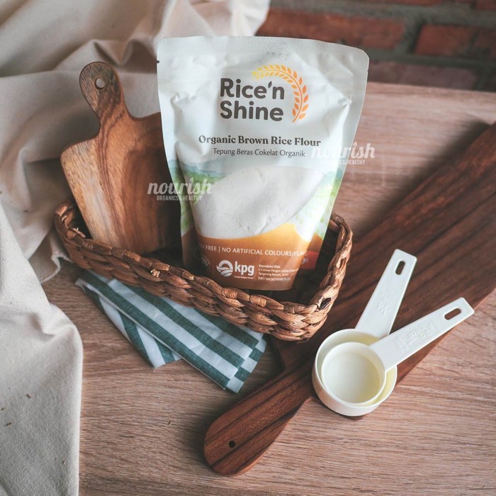 

Rice N Shine Organic Brown Rice Flour Tepung Cokelat Organik