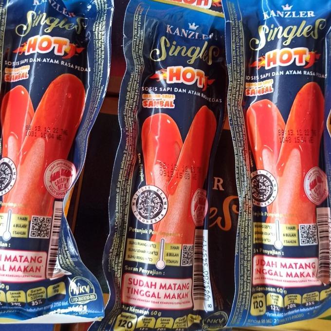 Sosis singles Hot Kanzler isi 12 1 box WLS