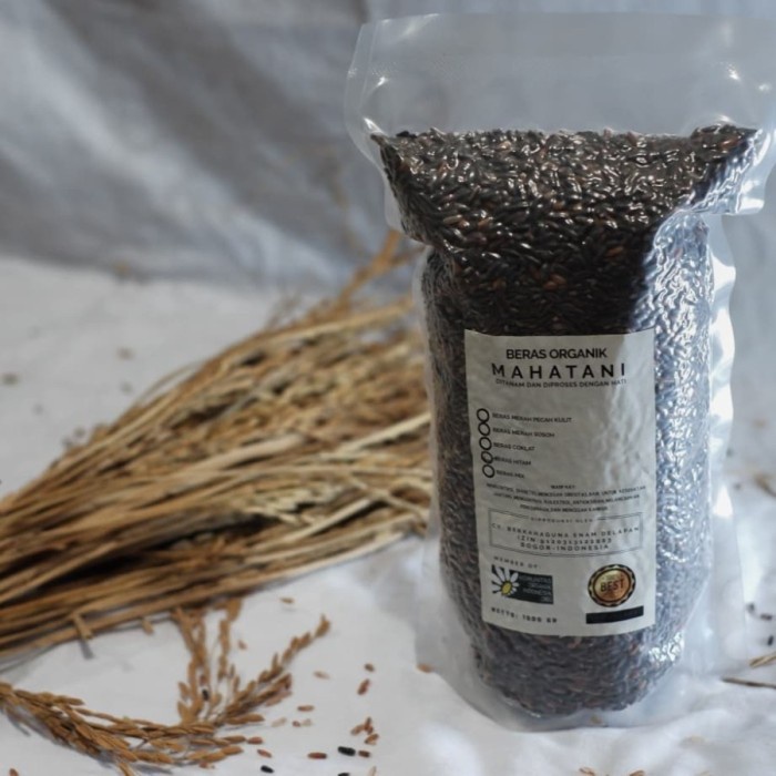 

Swaratani Hitam Organik 1Kg - Organic Black Rice