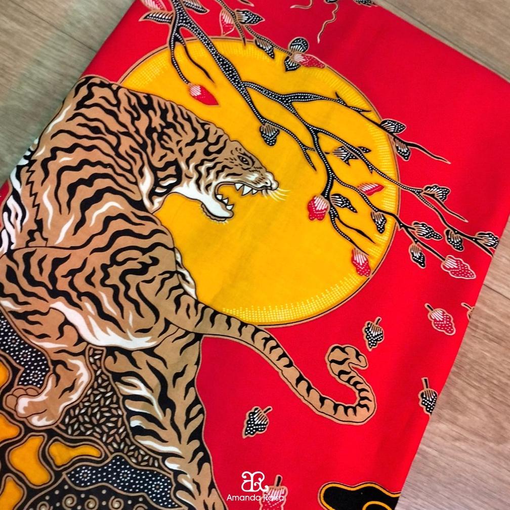 Kain Meteran Motif Kain Batik Meteran Potongan Motif Macan Murah