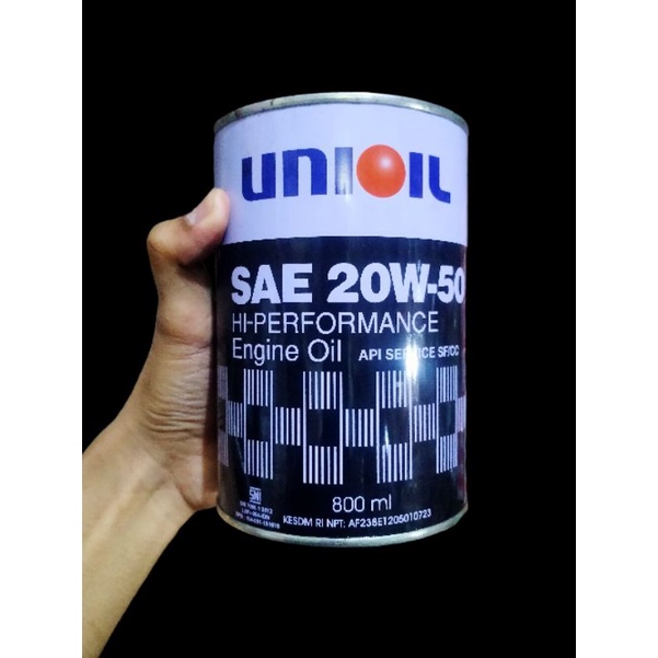 Oli Union Unioil 800 ml SAE 20W-50 Original