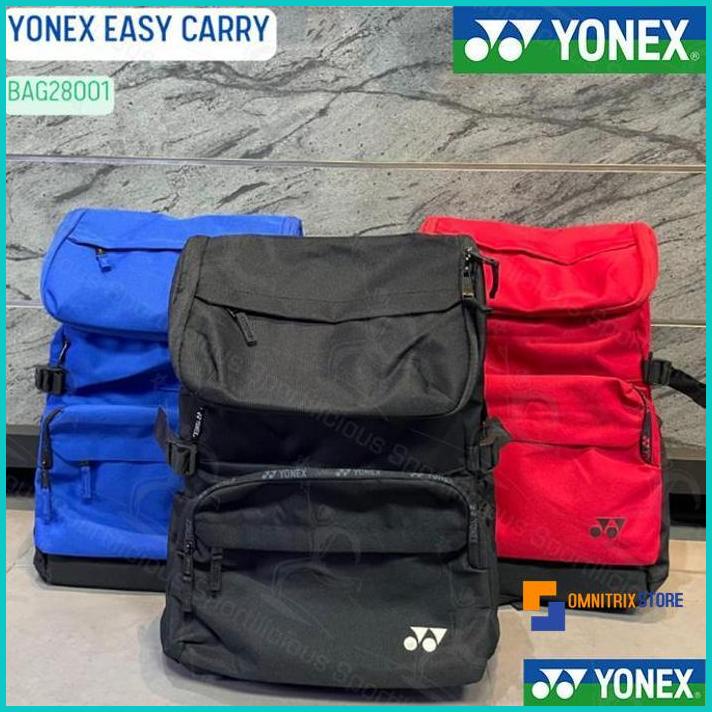 Tas Raket Badminton Yonex Backpack Explorer SUNR 28001MEC Black - [OMX]