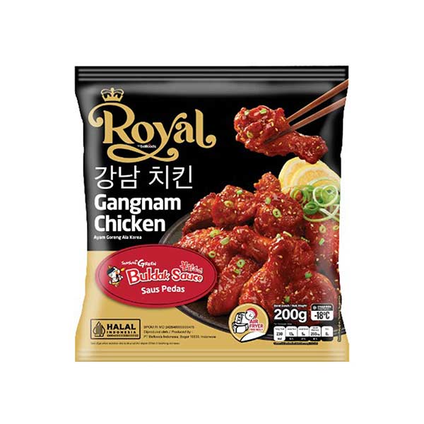 Promo Harga Belfoods Royal Ayam Goreng Ala Korea Gangnam Chicken 200 gr - Shopee