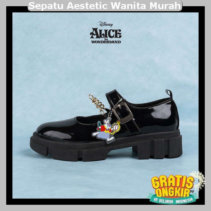 Sepati Cwek Spatu Remaja Dokmrak Korean Mary Jane Shoes Heels Separu Wanira Korea Terbaru Impor Prem