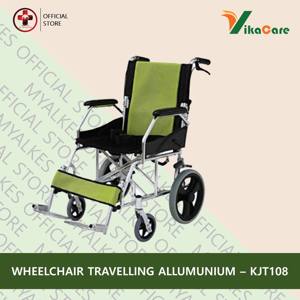 Kursi Roda Travelling Allumunium, Vikacare - KJT108