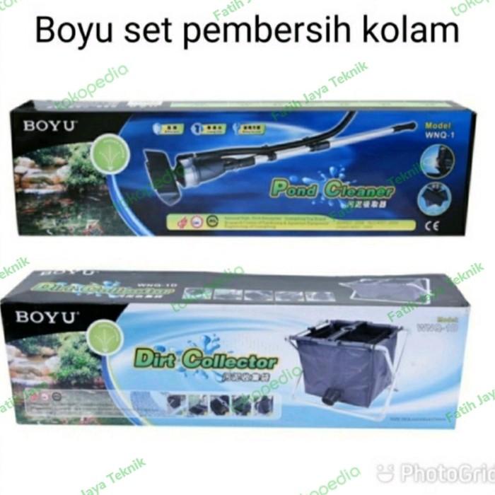 VACUUM PEMBERSIH KOTORAN KOLAM IKAN RENANG POND CLEANER KOLAM RENANG