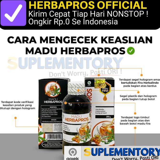 

MADU HERBAPROS Obat Radang Prostat Bengkak Hernia Batu Ginjal Herbal