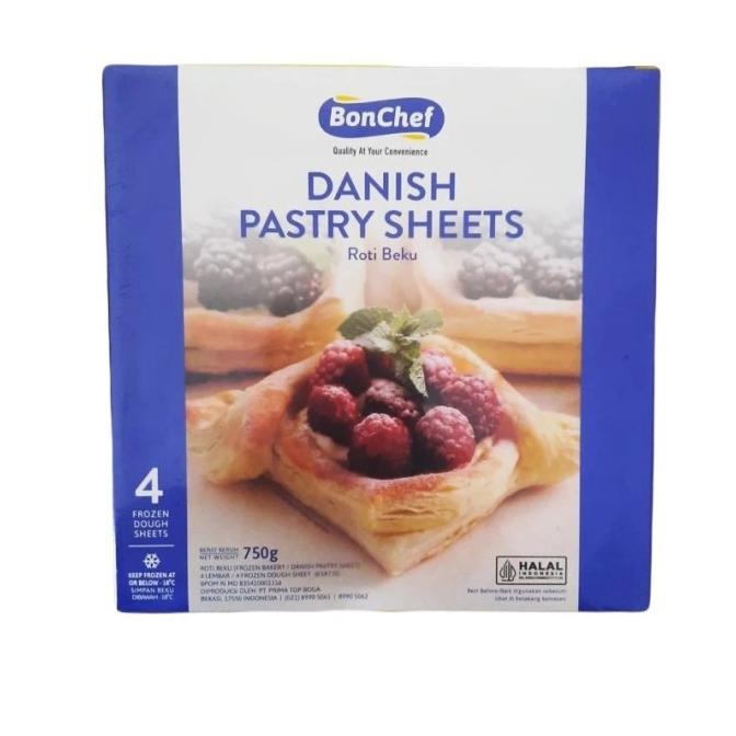 

BonChef danish pastry sheet // bonchef danish pastry 750 gr ( INSTANT) JTS88