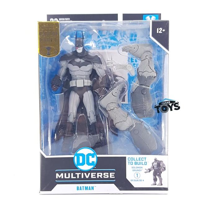 Dc Multiverse Mcfarlane Batman Arkham City Batman Gold Label