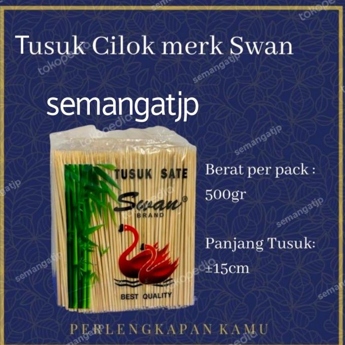 Tusuk sate bambu 15Cm / tusukan / cimol / sosis