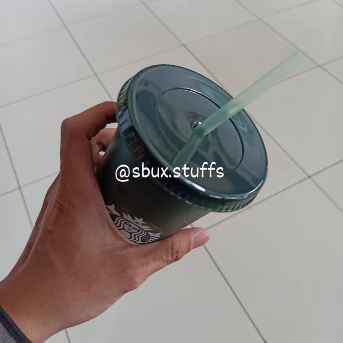 STARBUCKS TUMBLER CORE ESSENTIAL VENTI REUSABLE CUP GREEN