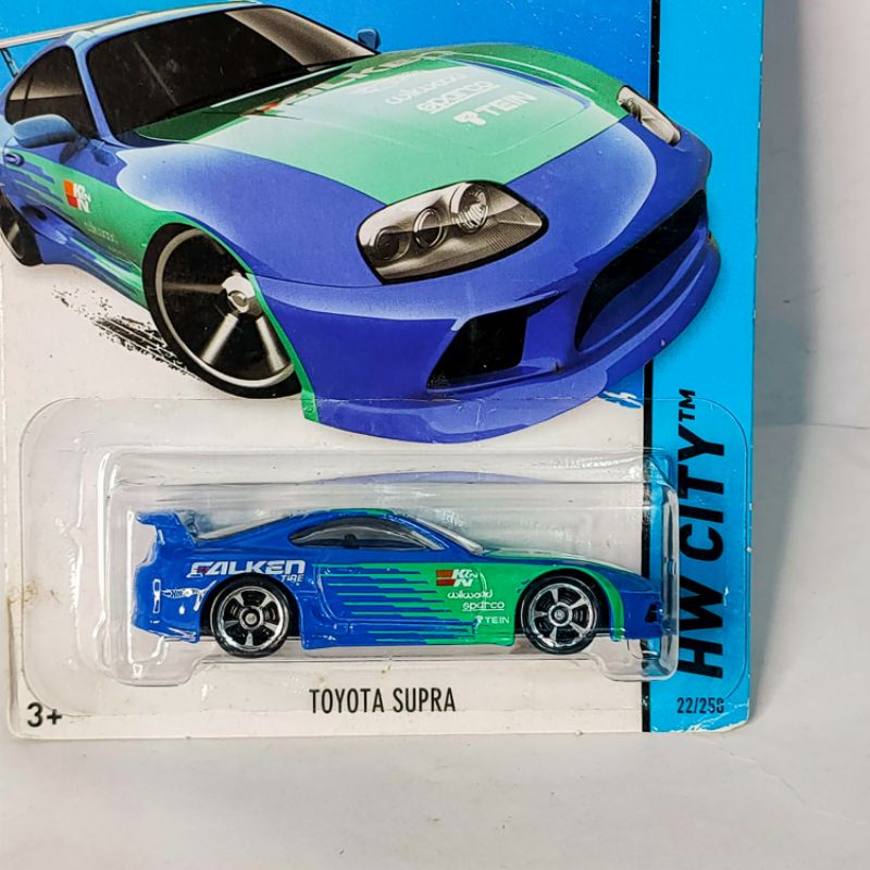 Hotwheels 1/64 Diecast Falken Toyota Supra - Original - Mattel