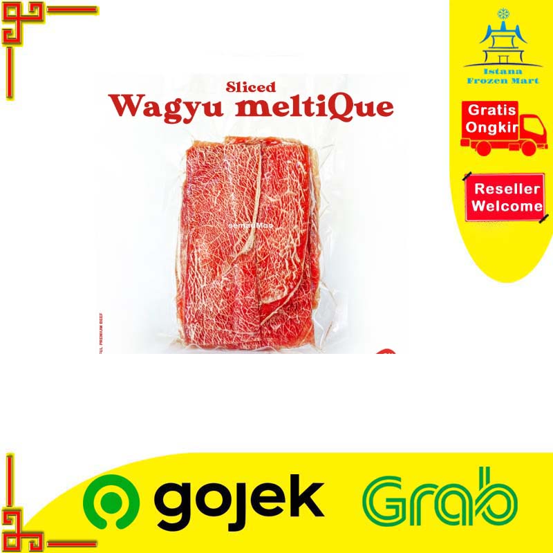 Slice Beef Wagyu Meltique Meltik Daging Iris 500 Gram