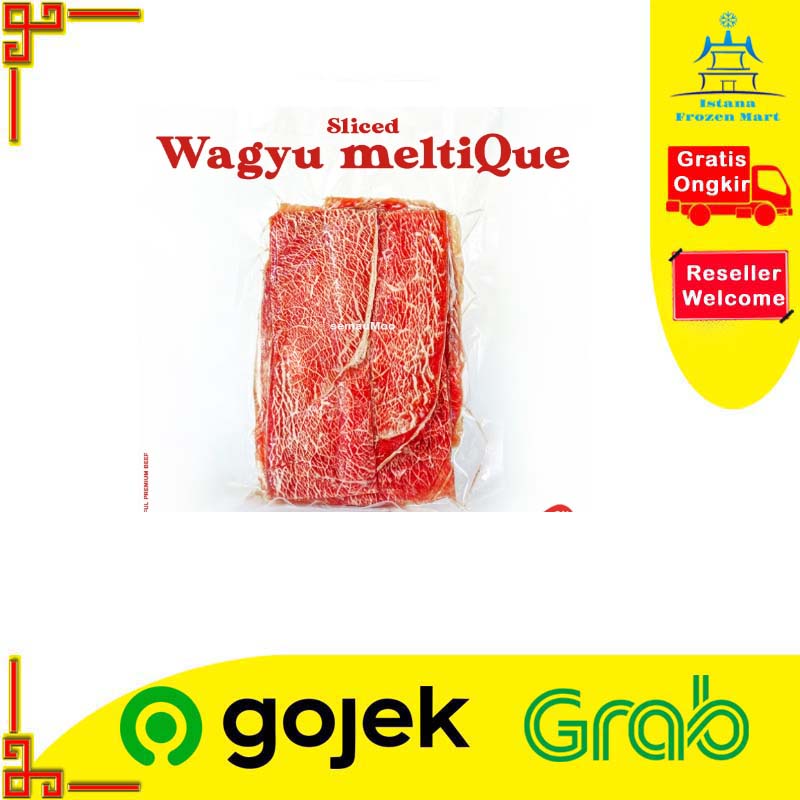 

Beef Slice Wagyu Meltique Meltik Daging Iris 500 Gram