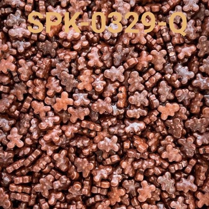 

GR-SPK-0329 Sprinkle springkel sprinkles 1kg gingerbread man kue jahe