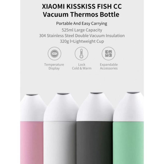 Xiaomi Kisskissfish Cc+ Cup - Insulation Bottle Oled Display 525Ml