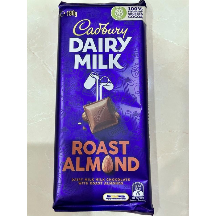 

ORI AUSTRALIA COKLAT CADBURY DAIRY MILK HAZELNUT/ALMOND/CARAMELLO/JELL