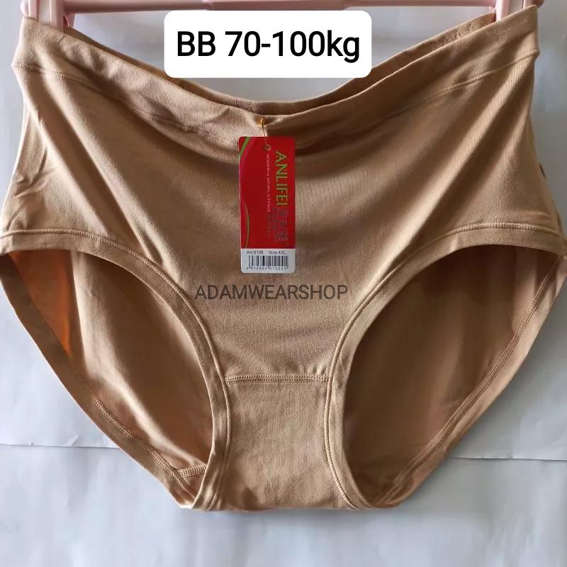 Celana Dalam Wanita Jumbo Big Size Anlifei Muat Sampai BB 100kg