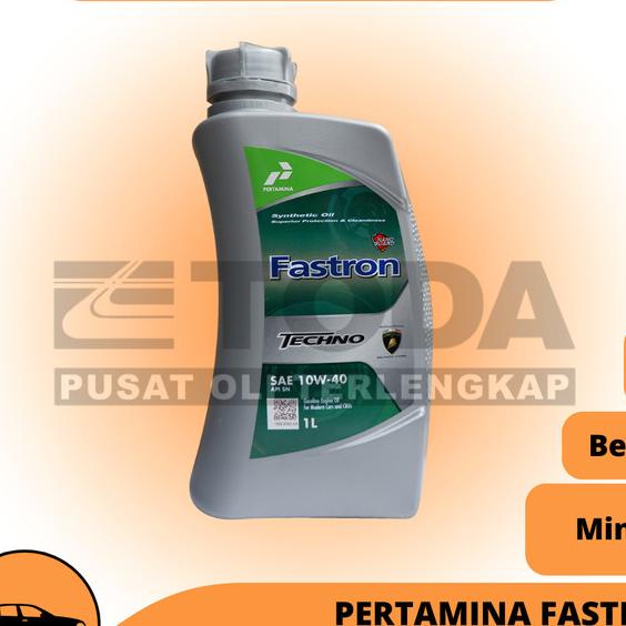 Diskon Oli Fastron Techno Hijau 10W40 1l Oli Mesin Mobil Original