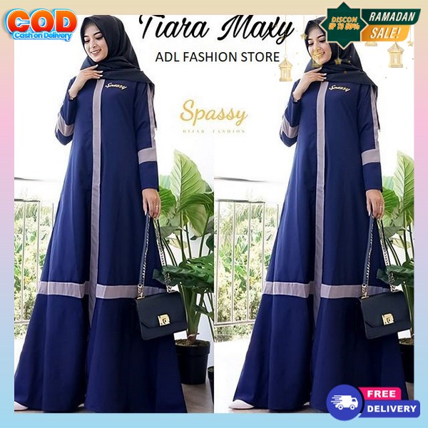 Jubah Cewek Muslimah Gamis Ibu2 Pengajian Baj Gamis Lengan Pnjng Murah Bj Dreas Branded Bahan Tebal 