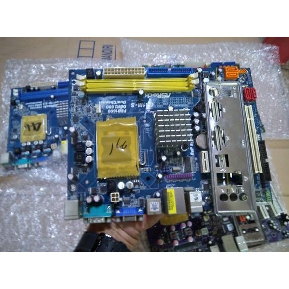 READY PAKET MOBO G31 DDR2 RAM 2GB PROSESOR CORE 2 DUO E8500 TANPA FAN