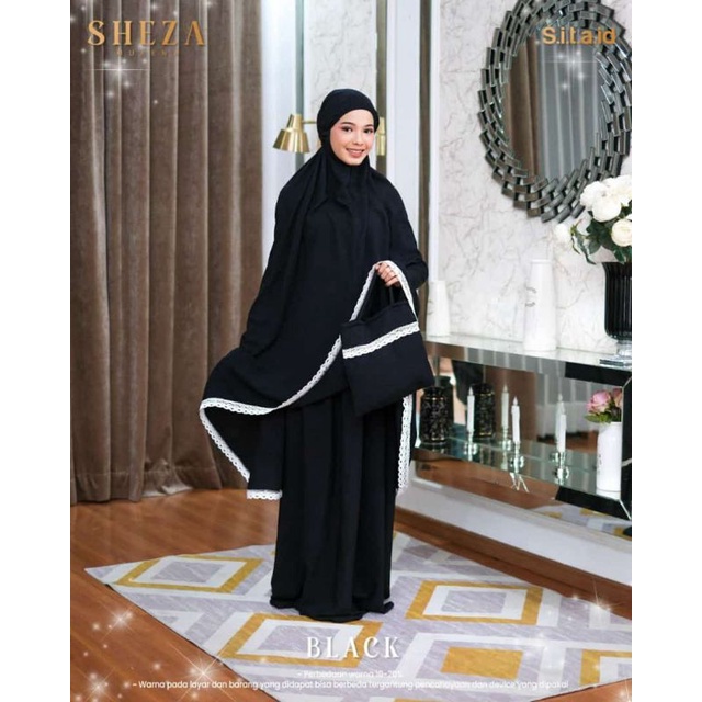 Mukena sheza rayon premium sita.id